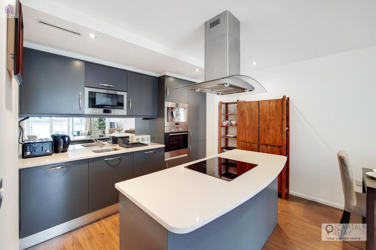 Fully Serviced Two Bed Apartment By Excel & O2 伦敦 外观 照片