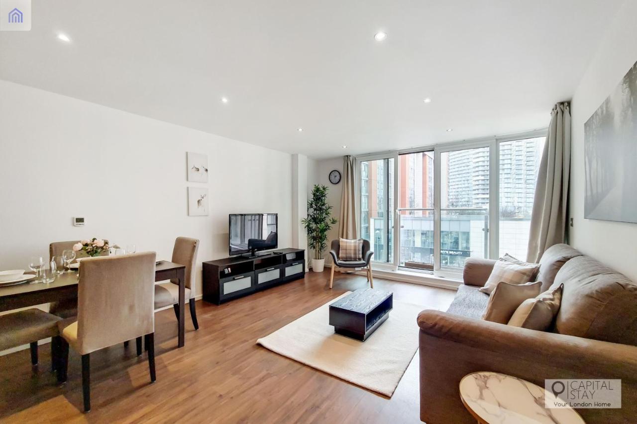 Fully Serviced Two Bed Apartment By Excel & O2 伦敦 外观 照片