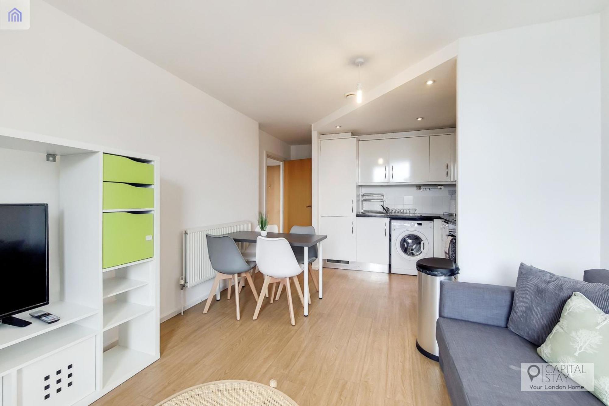 Fully Serviced Two Bed Apartment By Excel & O2 伦敦 外观 照片