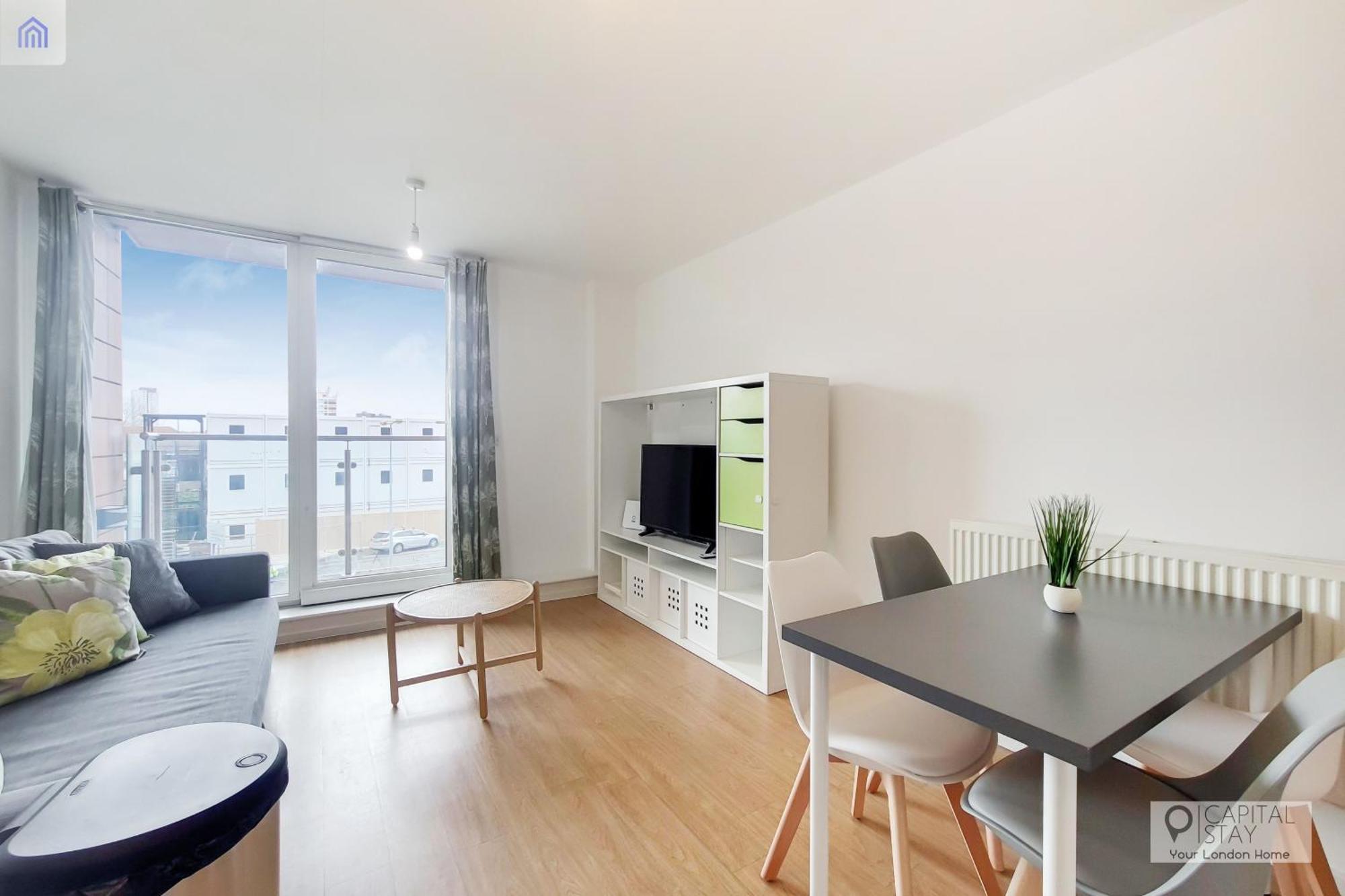 Fully Serviced Two Bed Apartment By Excel & O2 伦敦 外观 照片
