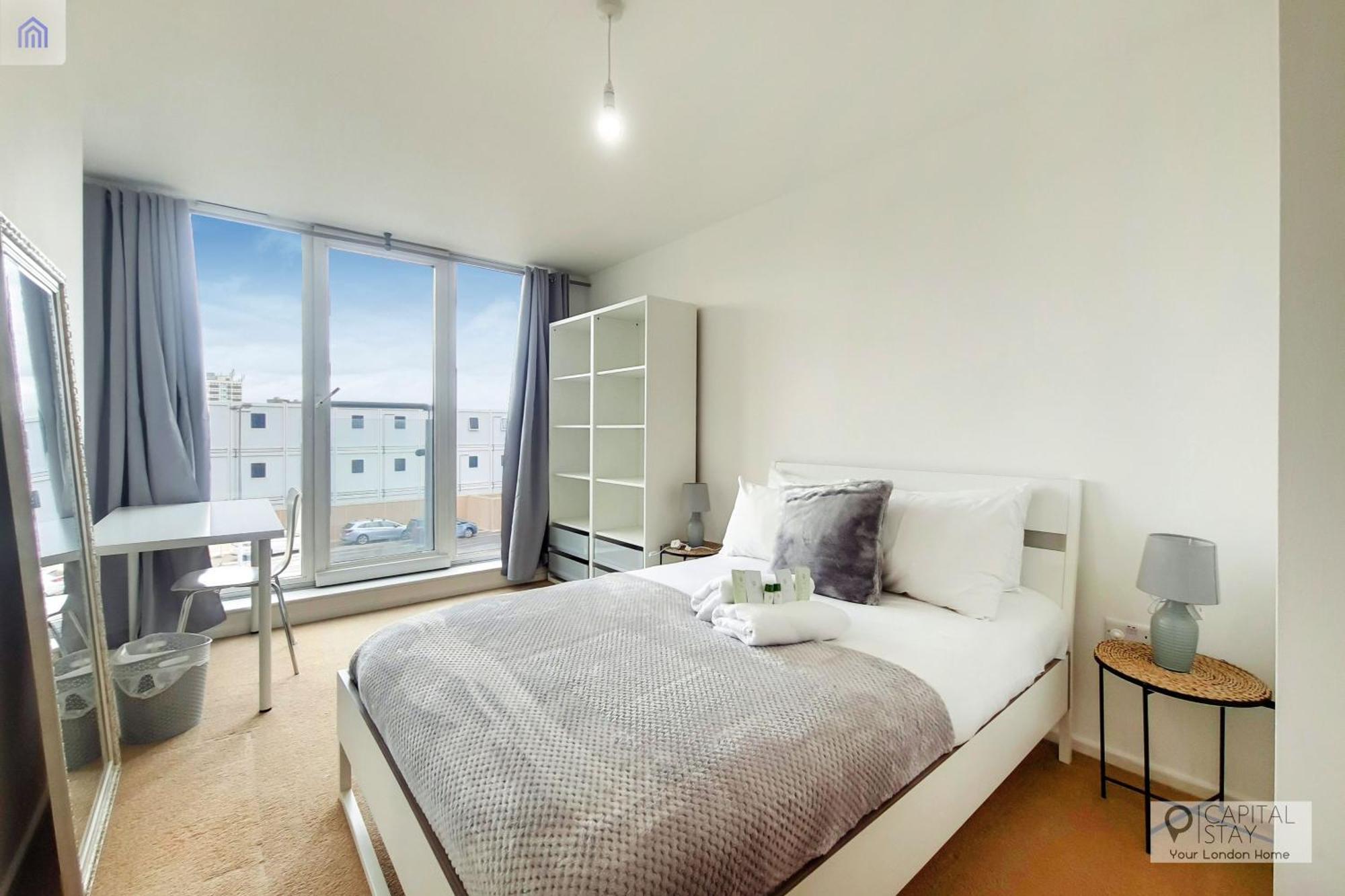 Fully Serviced Two Bed Apartment By Excel & O2 伦敦 外观 照片